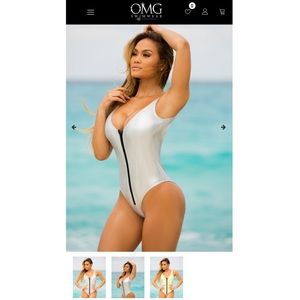 One piece bathing suit